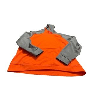 Nike Men’s Neon Orange Therma Fit Hoodie! 2XL